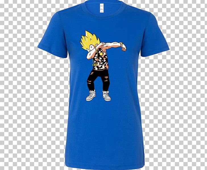 Goku Vegeta T-shirt Dab Gohan PNG, Clipart, Active Shirt, Anime, Blue, Clothing, Dab Free PNG Download