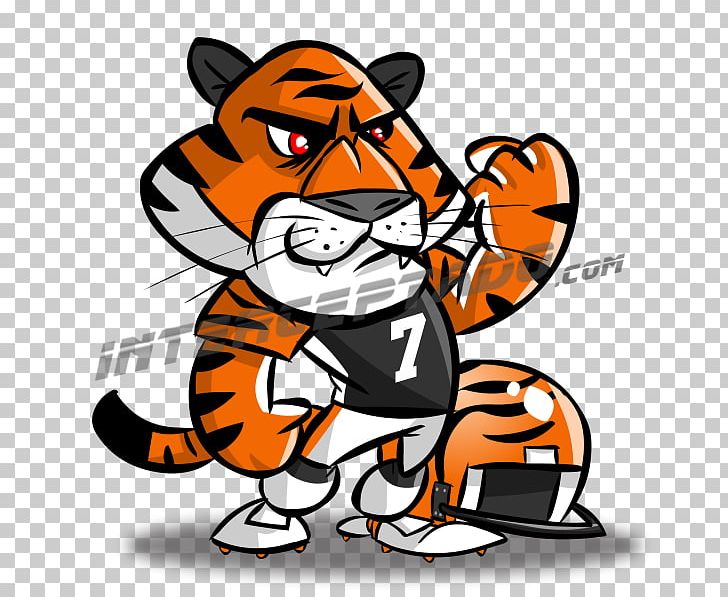 NFL Caricature Mascotoons Cincinnati Bengals PNG, Clipart, 2016, Artwork, Bengal, Big Cats, Caricature Free PNG Download