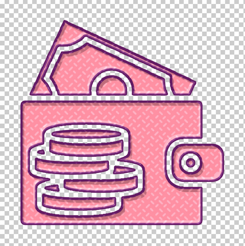 Wallet Icon Payslip Icon Payment Icon PNG, Clipart, Line, Payment Icon, Payslip Icon, Pink, Wallet Icon Free PNG Download