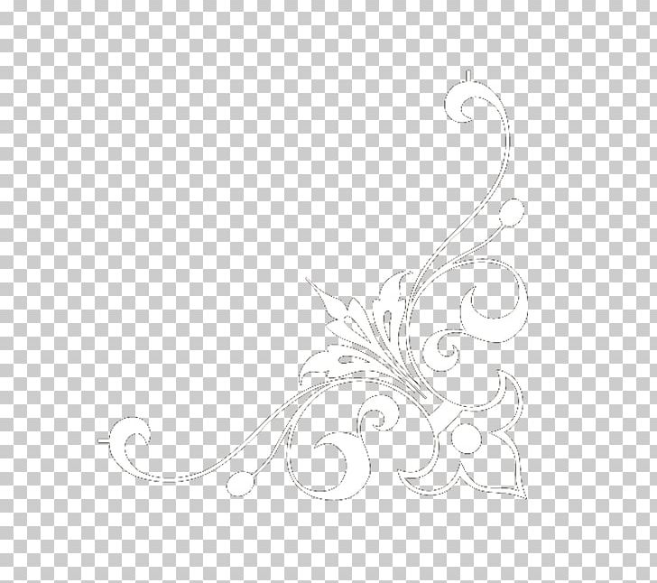 Black And White Pattern PNG, Clipart, Black, Border Texture, Circle, Corner Flower, Design Free PNG Download