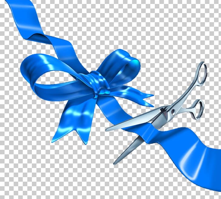 Opening Ceremony Business Ribbon Stock Photography PNG, Clipart, Blue, Bow Tie, Business, Chamber Of Commerce, Cut Free PNG Download
