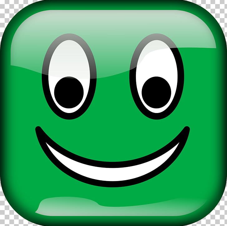 Smiley Square Emoticon Computer Icons PNG, Clipart, Amphibian, Computer Icons, Emoticon, Frog, Green Free PNG Download