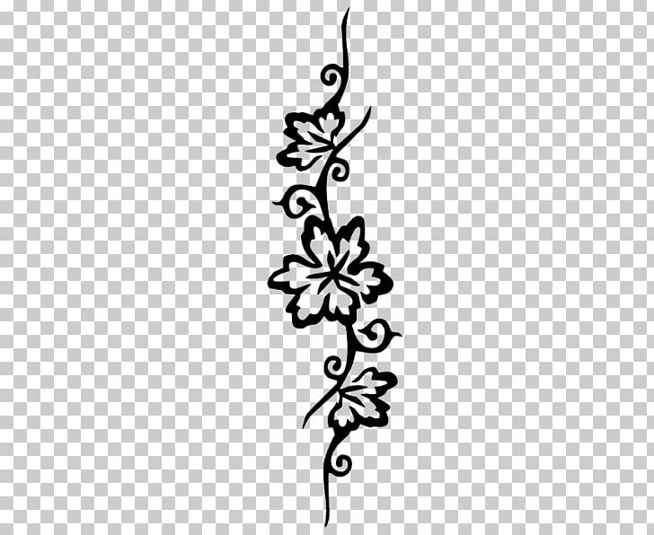 Stencil Henna Tattoo Mehndi PNG, Clipart, Art, Black And White, Branch, Butterfly, Flora Free PNG Download