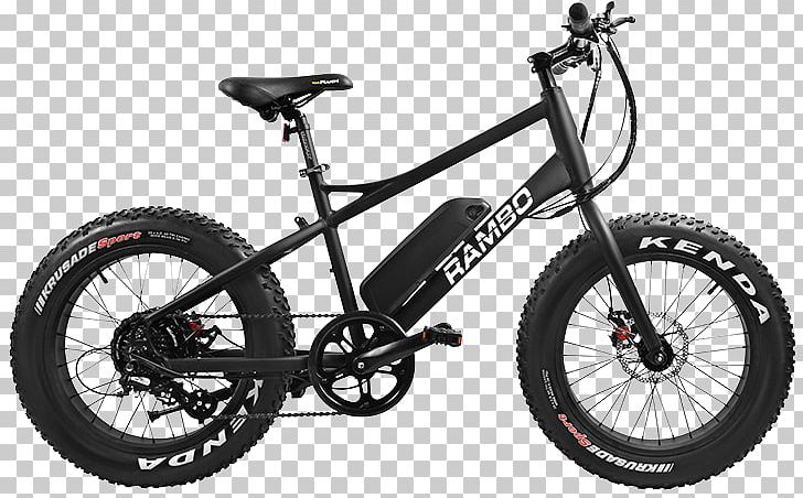 Electric Bicycle Rambo Bikes R750 Fat Bike Mountain Bike Electric Motor PNG, Clipart, Allterrain Vehicle, Author, Bicycle, Bicycle Accessory, Bicycle Frame Free PNG Download