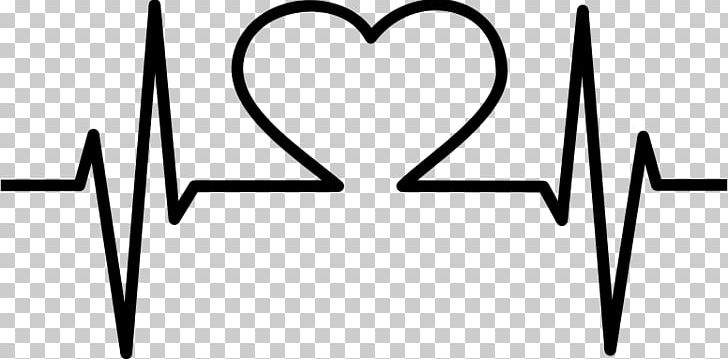 Heart Dynamic Electrocardiography Black And White PNG, Clipart, Angle, Area, Black And White, Black Heart, Computer Icons Free PNG Download