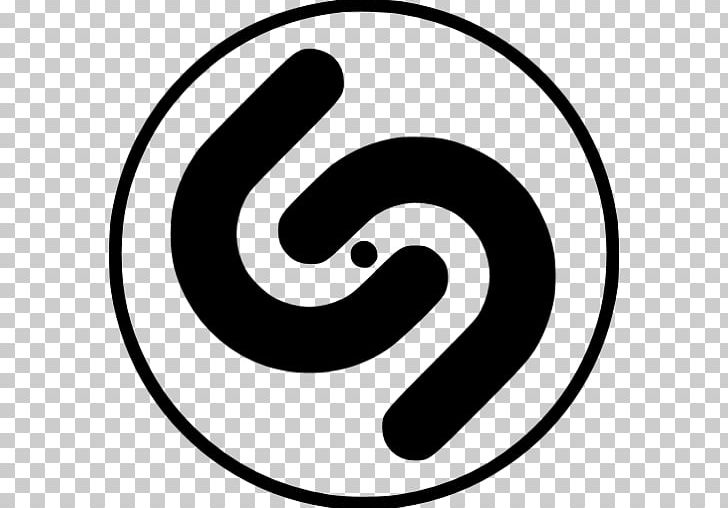 Shazam Computer Icons Music PNG, Clipart, Apple Music, Area, Black And White, Brand, Circle Free PNG Download