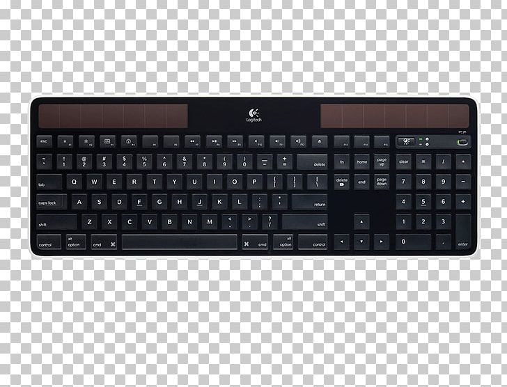 Computer Keyboard Computer Mouse Touchpad Logitech Wireless Solar K750 For Mac PNG, Clipart, Apple Wireless Keyboard, Computer Keyboard, Electronic Device, Electronics, Input Device Free PNG Download