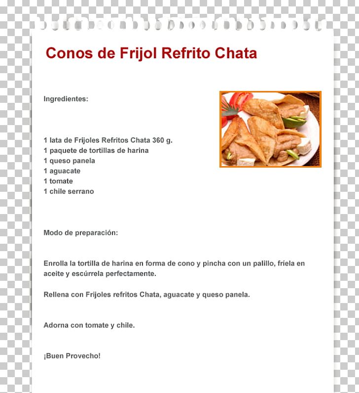 Food Recipe PNG, Clipart, Food, Frijoles, Others, Recipe, Text Free PNG Download