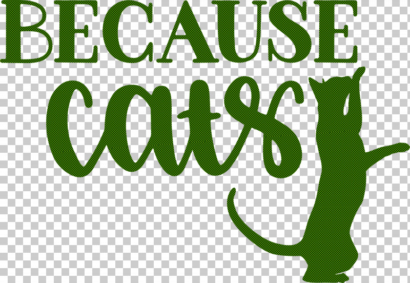 Because Cats PNG, Clipart, Happiness, Line, Logo, Symbol, Text Free PNG Download