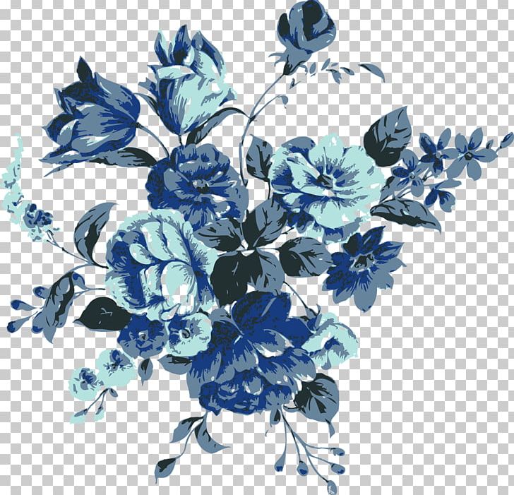 Blue Flower Floral Design PNG, Clipart, Art, Blue, Blue Flower, Branch, Cut Flowers Free PNG Download