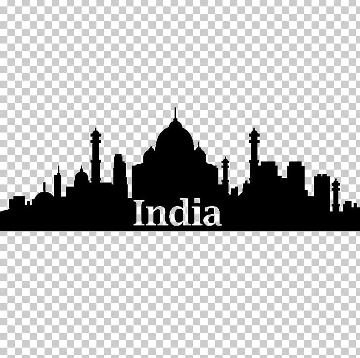 Delhi Skyline Silhouette PNG, Clipart, Animals, Architecture, Art, Black And White, Brand Free PNG Download