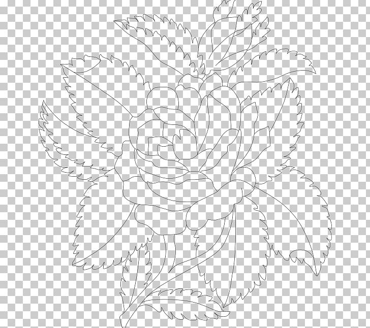 Floral Design Drawing Graphics Art Flower PNG, Clipart, Area, Art, Artwork, Black And White, Cut Flowers Free PNG Download