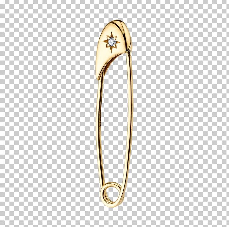 Earring Safety Pin Jewellery Colored Gold PNG, Clipart, Body Jewellery, Body Jewelry, Colored Gold, Diamond, Diamond Star Free PNG Download