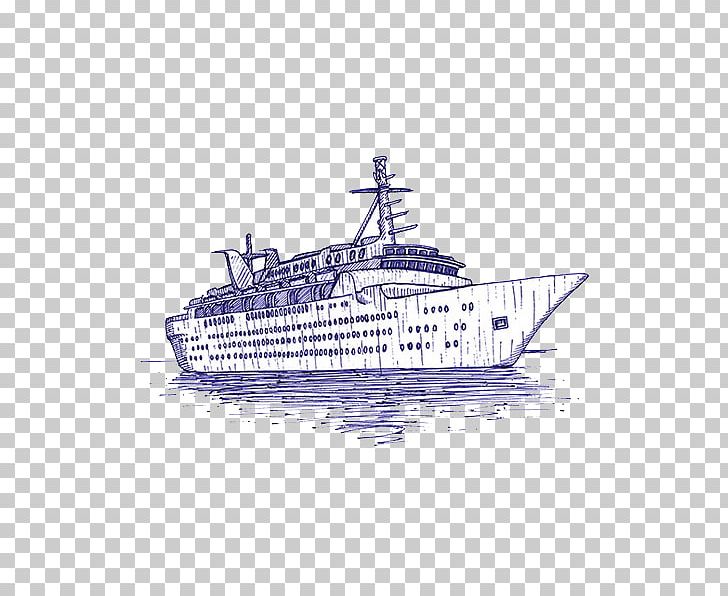 Poster Drawing Illustration PNG, Clipart, Blue, Boat, Cruise Ship, Download, Drawing Free PNG Download
