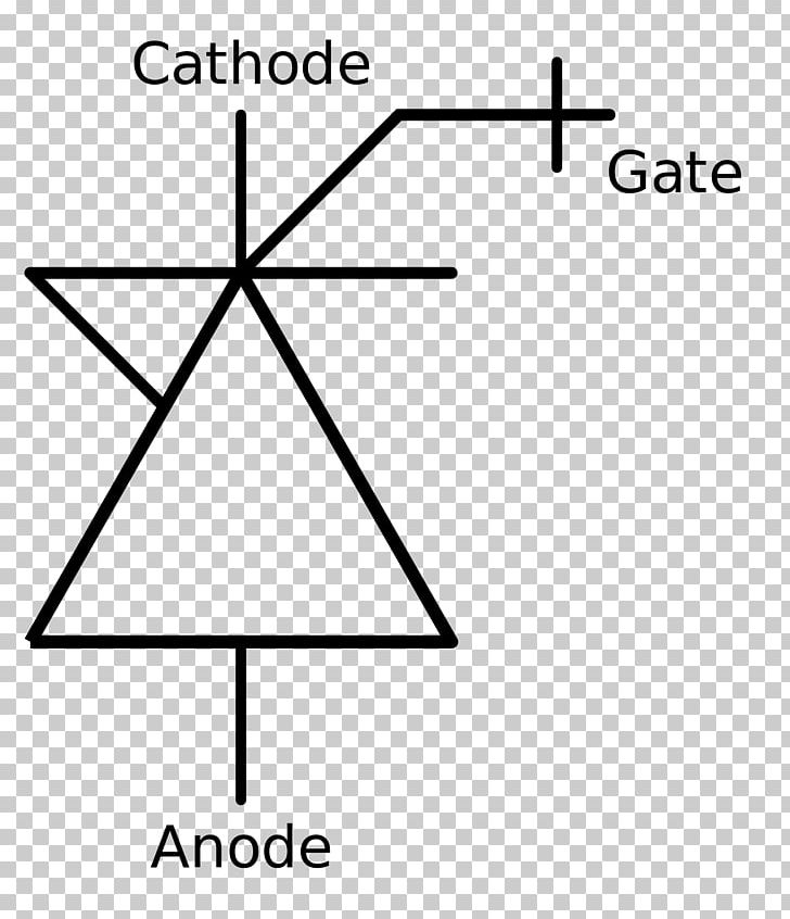 Integrated Gate-commutated Thyristor Electronic Symbol Silicon Controlled Rectifier Wiring Diagram PNG, Clipart, Angle, Anode, Area, Electrical Switches, Electrical Wires Cable Free PNG Download