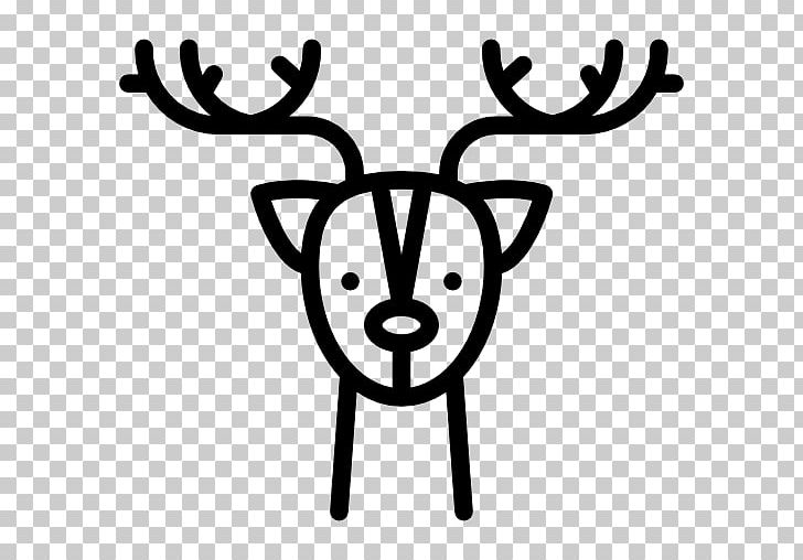 Reindeer Computer Icons PNG, Clipart, Antler, Black And White, Cartoon, Christmas Day, Computer Icons Free PNG Download