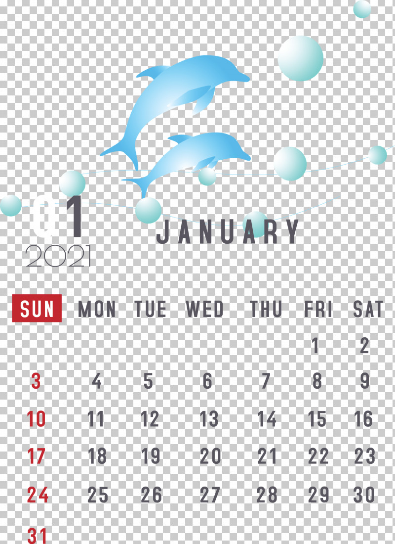January 2021 Printable Calendar January Calendar PNG, Clipart, 2021 Calendar, Calendar System, Dolphin, January, January Calendar Free PNG Download