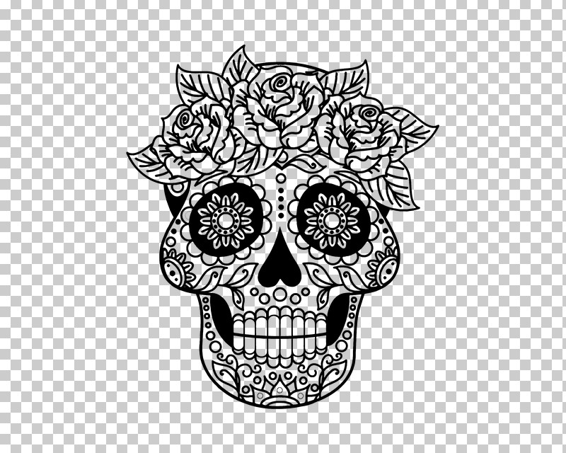 Line Art Head Bone Skull Drawing PNG, Clipart, Blackandwhite, Bone, Coloring Book, Doodle, Drawing Free PNG Download