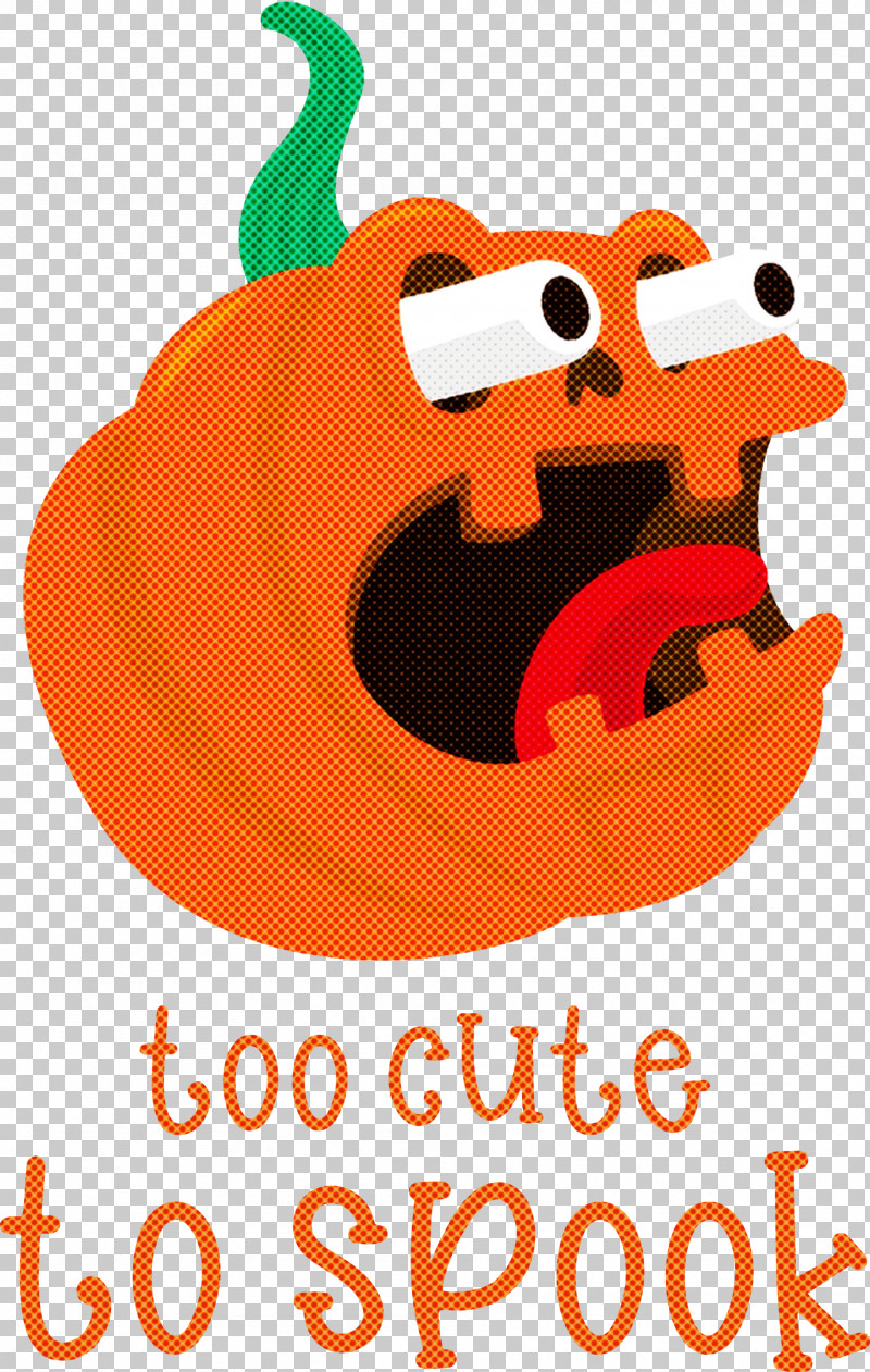Halloween Too Cute To Spook Spook PNG, Clipart, Biology, Cartoon, Fruit, Geometry, Halloween Free PNG Download
