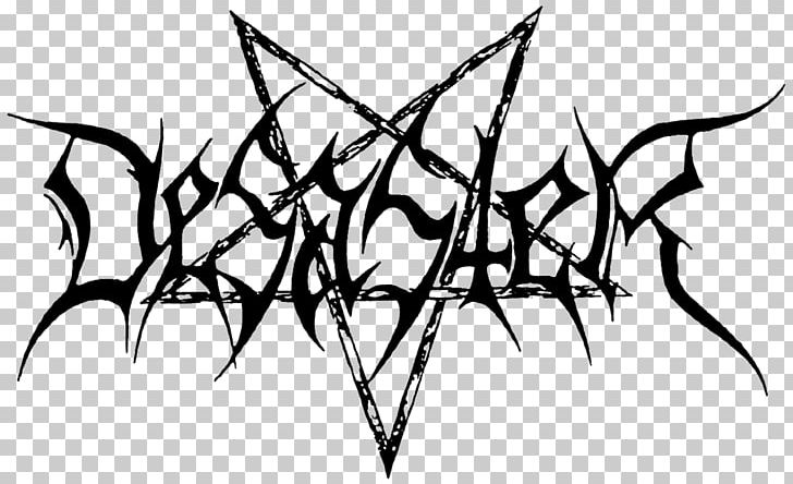 Desaster Black Metal Thrash Metal The Oath Of An Iron Ritual Heavy Metal PNG, Clipart, Art, Artwork, Black And White, Black Metal, Branch Free PNG Download