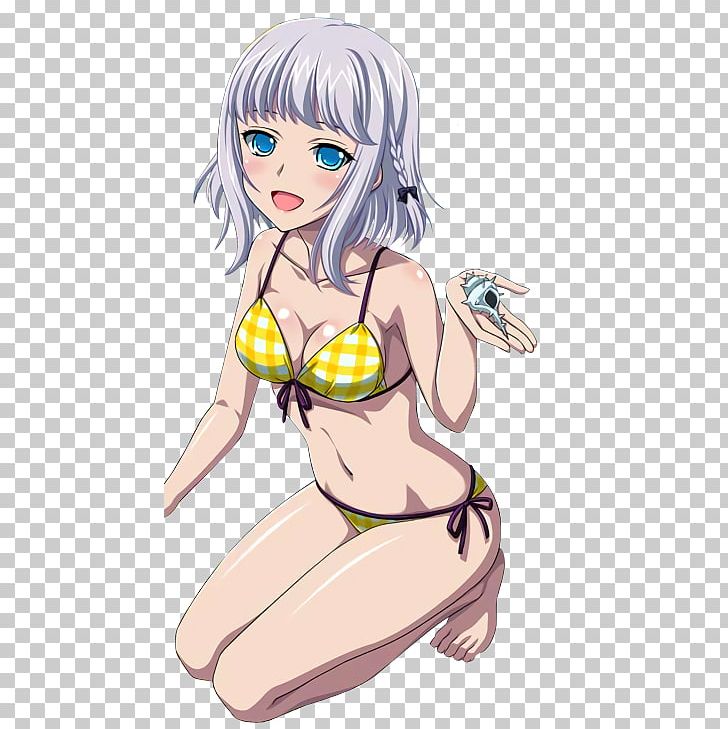 Strike The Blood Anime Manga Black Hair Hime Cut PNG, Clipart, Anime, Arm, Black Hair, Breasts, Brown Hair Free PNG Download