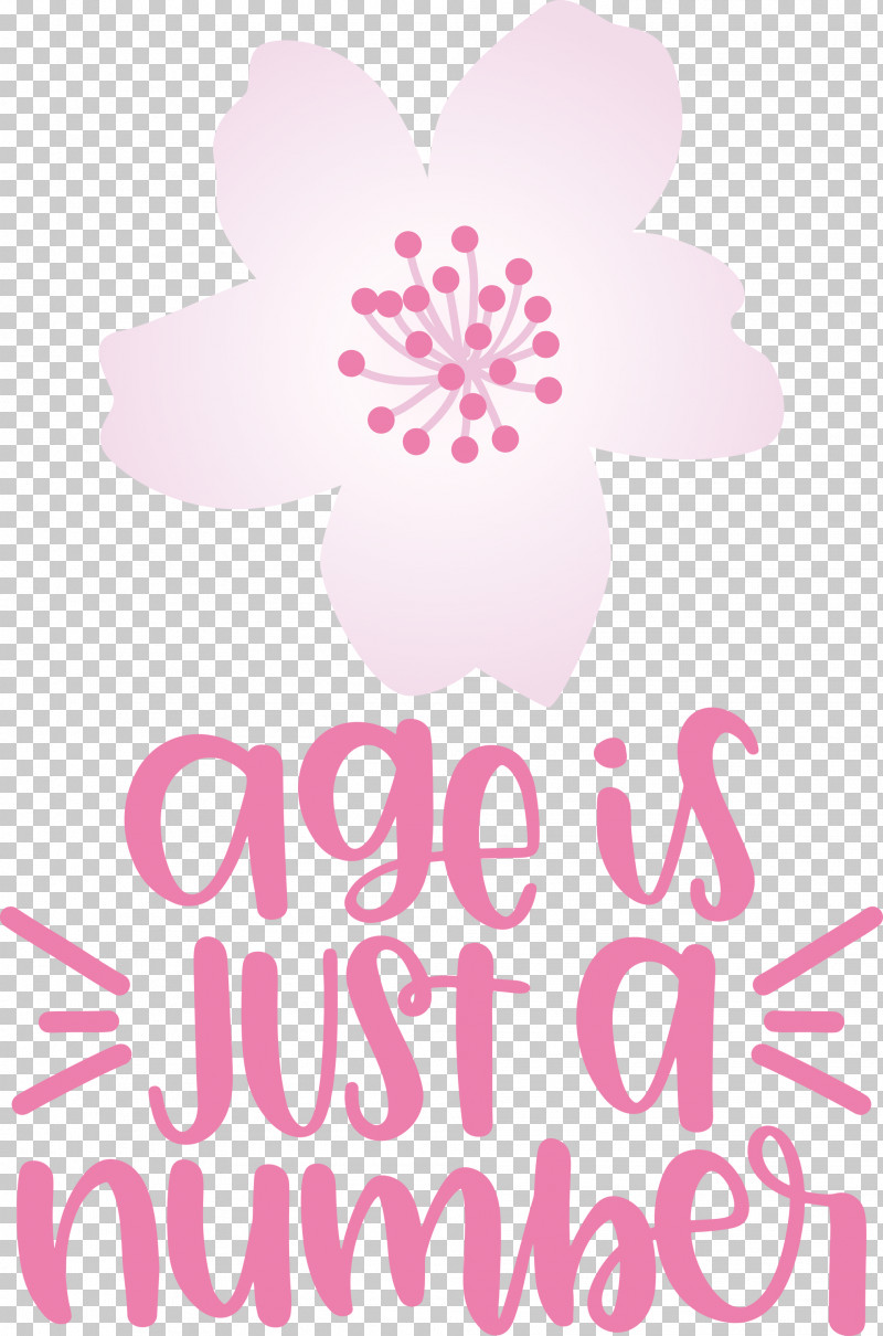 Birthday Age Is Just A Number PNG, Clipart, Biology, Birthday, Cut Flowers, Floral Design, Flower Free PNG Download