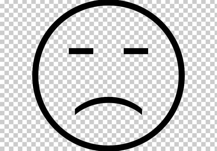 Smiley Frown Emoticon PNG, Clipart, Area, Black, Black And White, Circle, Computer Icons Free PNG Download