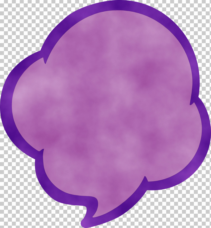 Violet Purple PNG, Clipart, Paint, Purple, Speech Balloon, Thought Bubble, Violet Free PNG Download