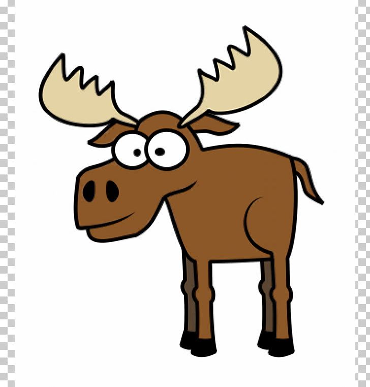 Moose Deer Drawing Cartoon PNG, Clipart, Animal Figure, Antler, Carl Rungius, Cartoon, Cattle Like Mammal Free PNG Download