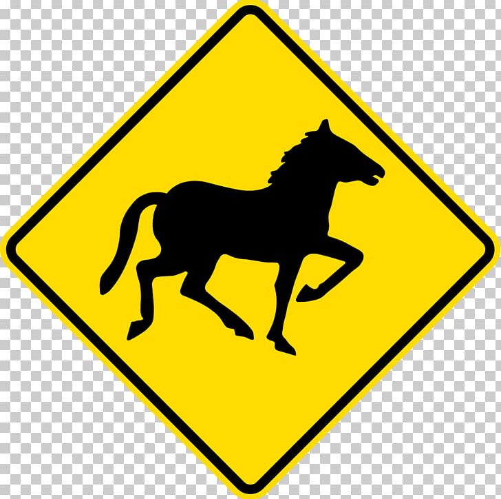 Horse Traffic Sign Warning Sign Pony Road PNG, Clipart, Area, Black And White, Grass, Horse, Horse Like Mammal Free PNG Download