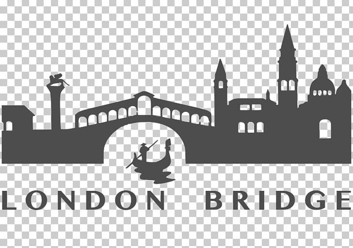Rialto Bridge Silhouette Gondola PNG, Clipart, Animals, Black And White, Brand, Castle, Clip Art Free PNG Download
