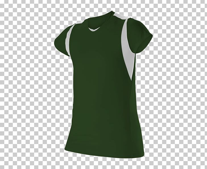 T-shirt Jersey Volleyball Sleeve Uniform PNG, Clipart, Active Shirt, Black, Clothing, Green, Jersey Free PNG Download