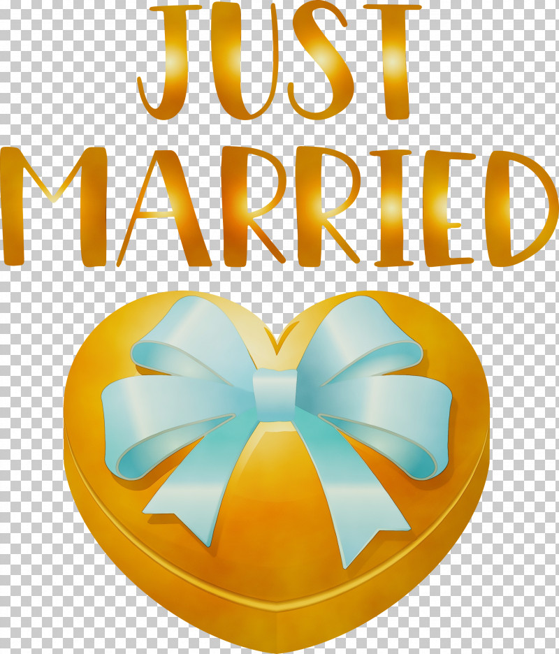 Logo Yellow Meter PNG, Clipart, Just Married, Logo, Meter, Paint, Watercolor Free PNG Download