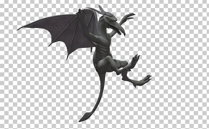 Dragon Figurine White PNG, Clipart, 3 D Render, Black And White, Dragon, Fantasy, Fictional Character Free PNG Download