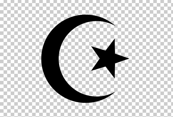 Star And Crescent Symbols Of Islam Star Polygons In Art And Culture PNG, Clipart, Black And White, Burden, Circle, Crescent, Culture Free PNG Download