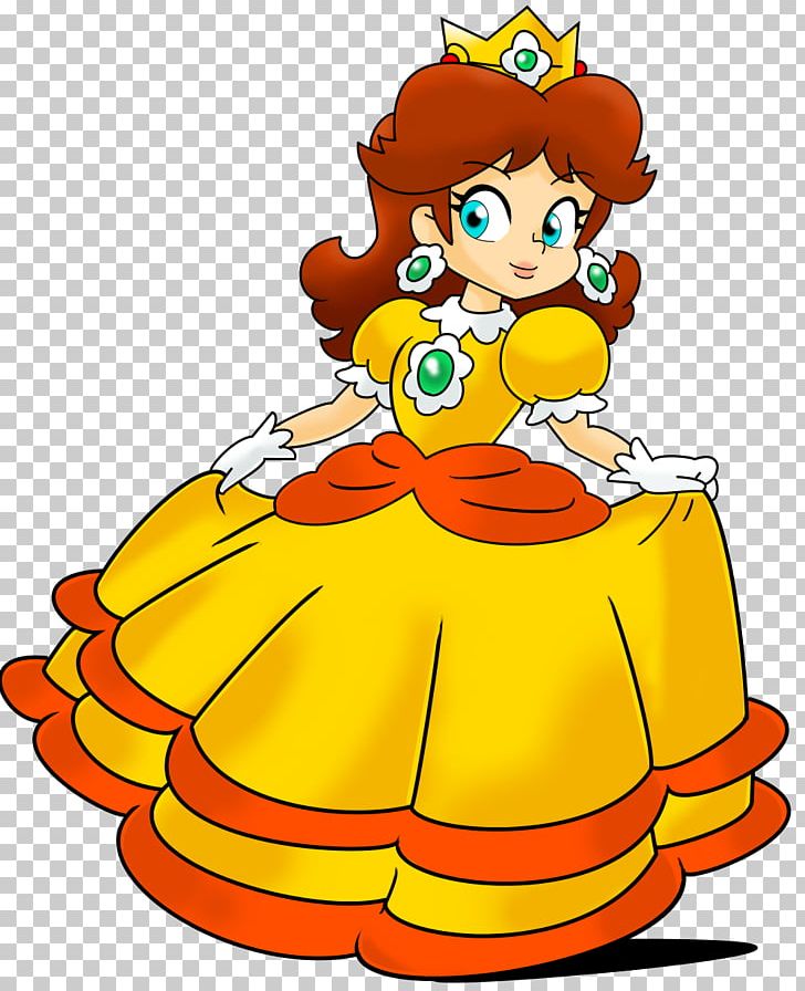 Super Mario Land Super Mario Bros. Princess Daisy Princess Peach PNG, Clipart, Art, Artwork, Beak, Daisy, Flower Free PNG Download