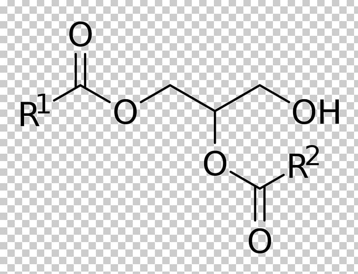 Diglyceride Chemical Compound Fatty Acid Solvent In Chemical Reactions PNG, Clipart, Acetic Acid, Acid, Angle, Area, Black And White Free PNG Download