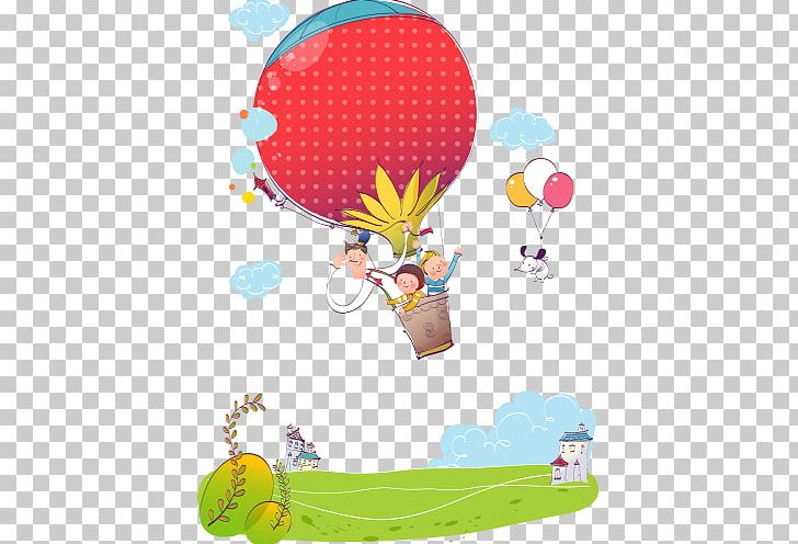 Cartoon Child Cuteness Illustration PNG, Clipart, Air, Animation, Art, Balloon, Cartoon Free PNG Download