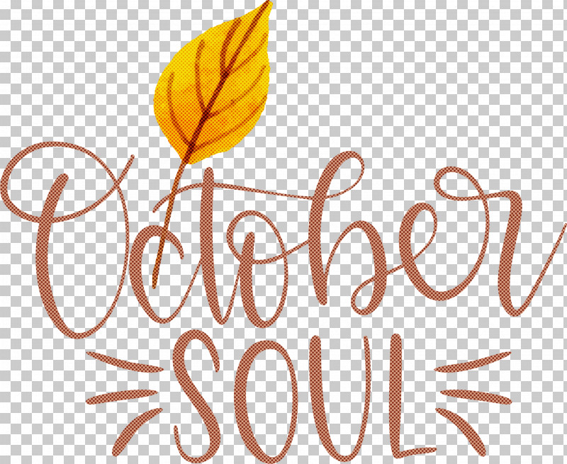 October Soul October PNG, Clipart, Biology, Calligraphy, Commodity, Flower, Geometry Free PNG Download