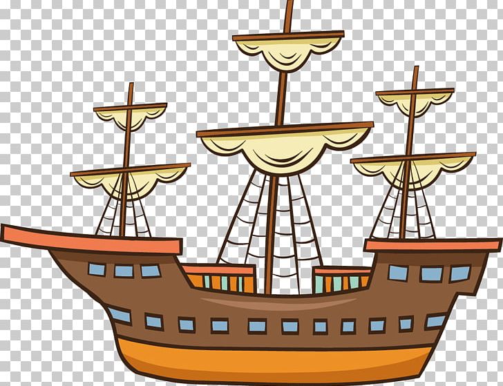 Caravel Ship PNG, Clipart, Barque, Boat, Carrack, Cartoon, Cartoon Pirate Ship Free PNG Download