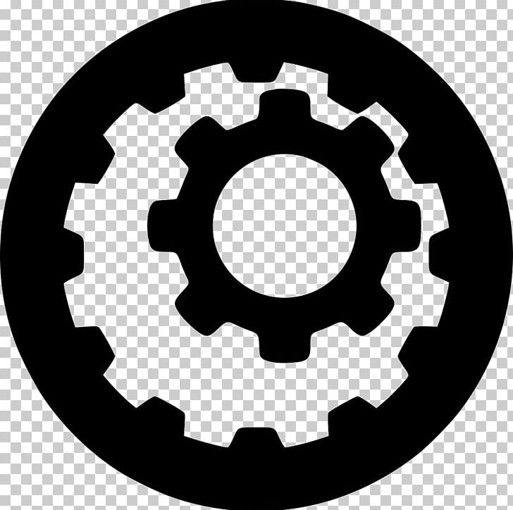 Gear Computer Icons Color Wheel Symbol PNG, Clipart, Automotive Tire, Auto Part, Black And White, Blue, Circle Free PNG Download