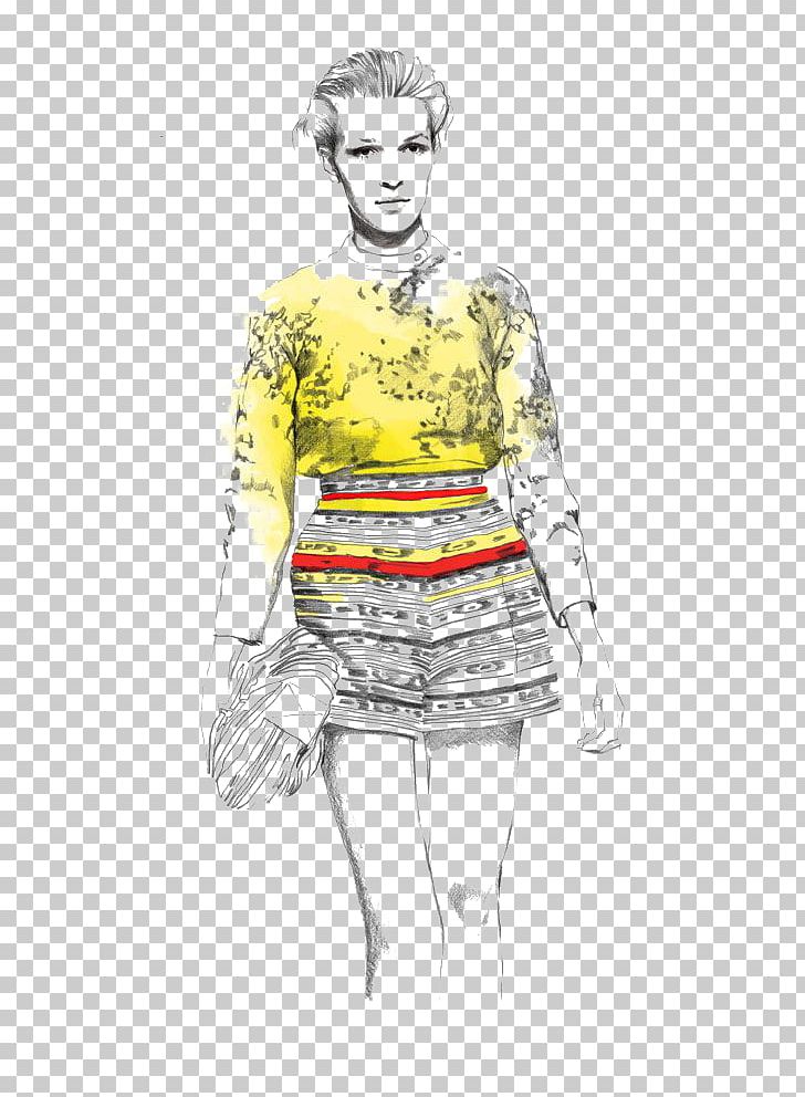 Fashion Illustration Cartoon Sketch PNG, Clipart, Face, Fashion, Fashion Design, Fictional Character, Hand Free PNG Download