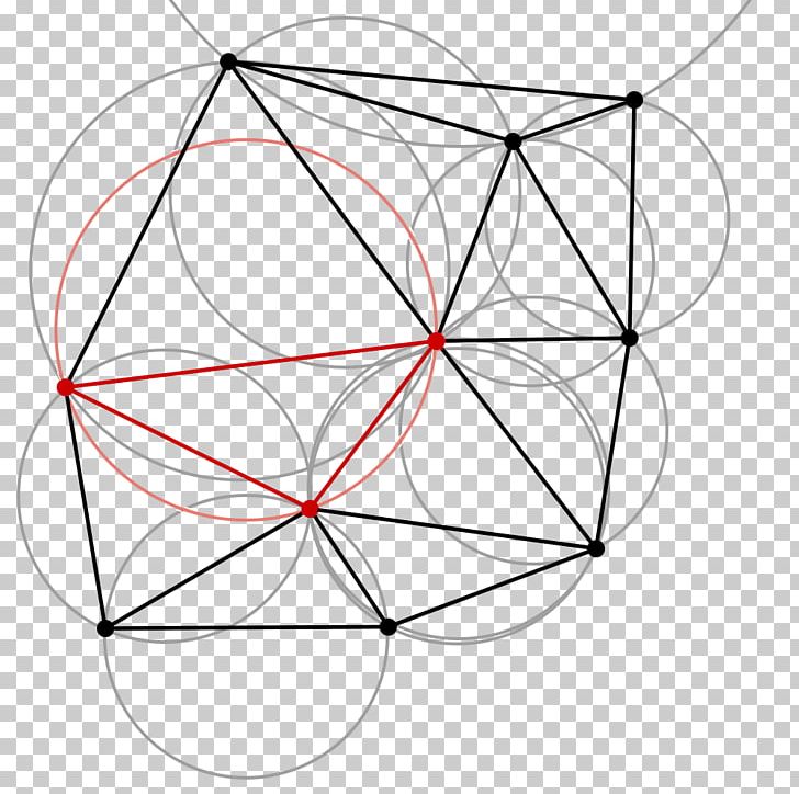 Point Delaunay Triangulation Voronoi Diagram Geometry PNG, Clipart, Angle, Area, Art, Black And White, Circle Free PNG Download