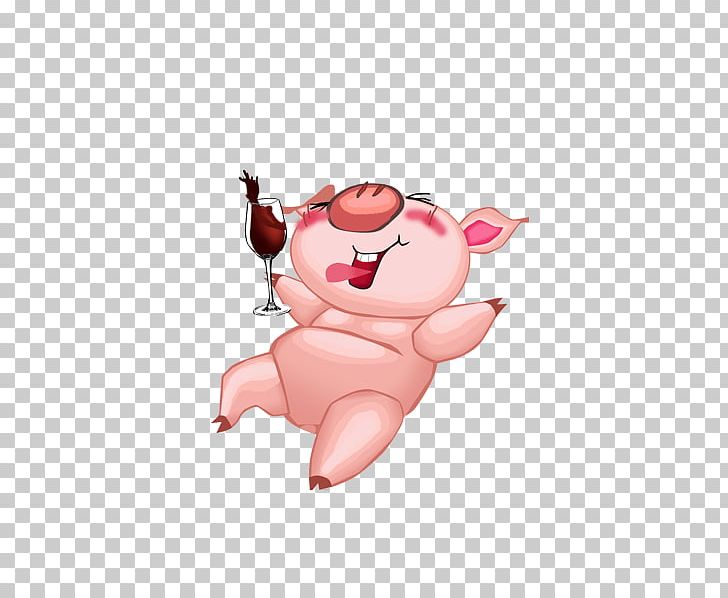 Domestic Pig Cartoon PNG, Clipart, Adobe Illustrator, Animal, Animation, Art, Cartoon Animation Free PNG Download