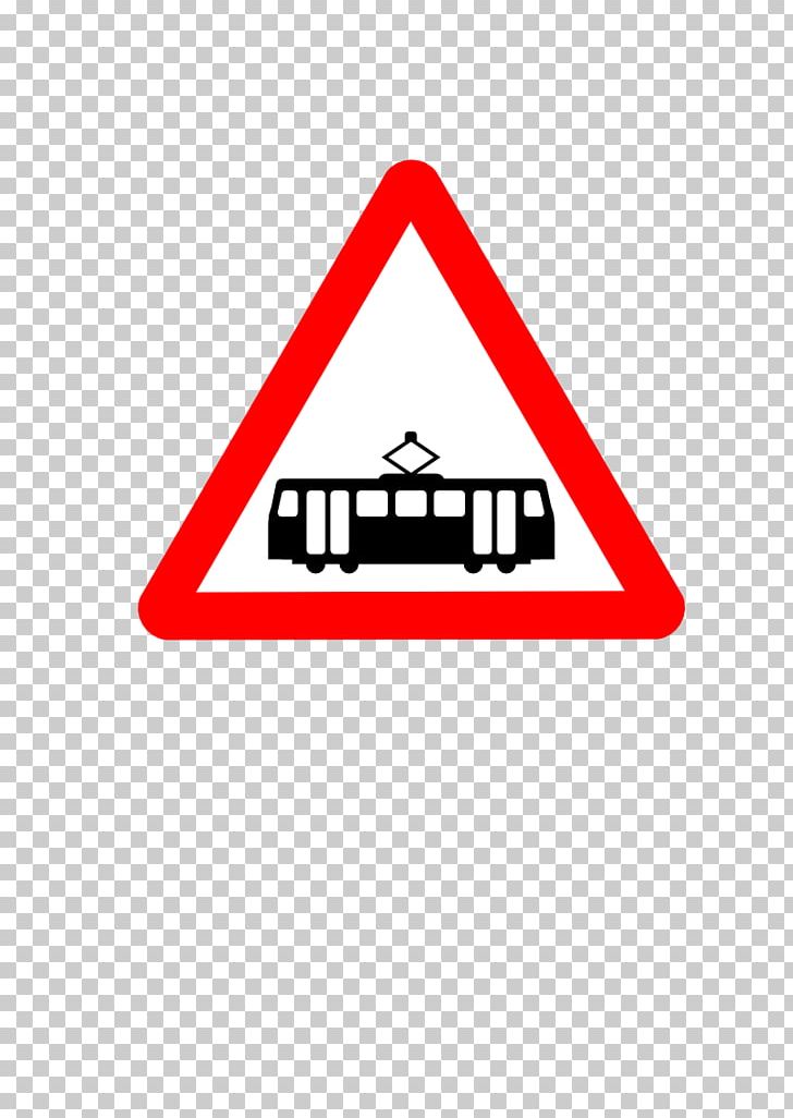 Tram Rail Transport Traffic Sign Warning Sign Police PNG, Clipart, Angle, Area, Brand, Driving, Junction Free PNG Download