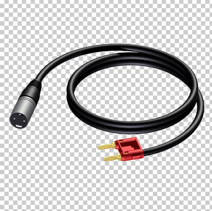 XLR Connector Speaker Wire Loudspeaker Electrical Cable RCA Connector PNG, Clipart, Audio Signal, Balanced Audio, Balanced Line, Banana, Cab Free PNG Download