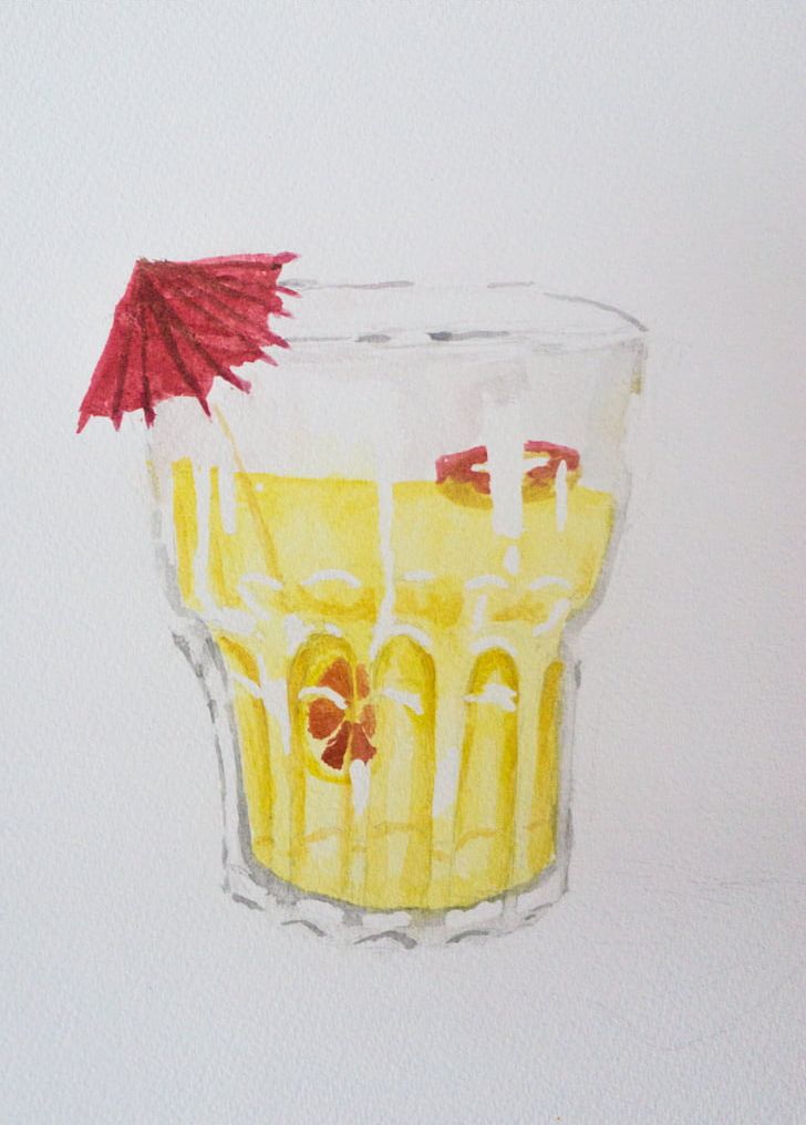 Lemonade Everyday Watercolor: Learn To Paint Watercolor In 30 Days Watercolor Painting Drink PNG, Clipart, 30 Days, Art, Artist, Cocktail Garnish, Deviantart Free PNG Download