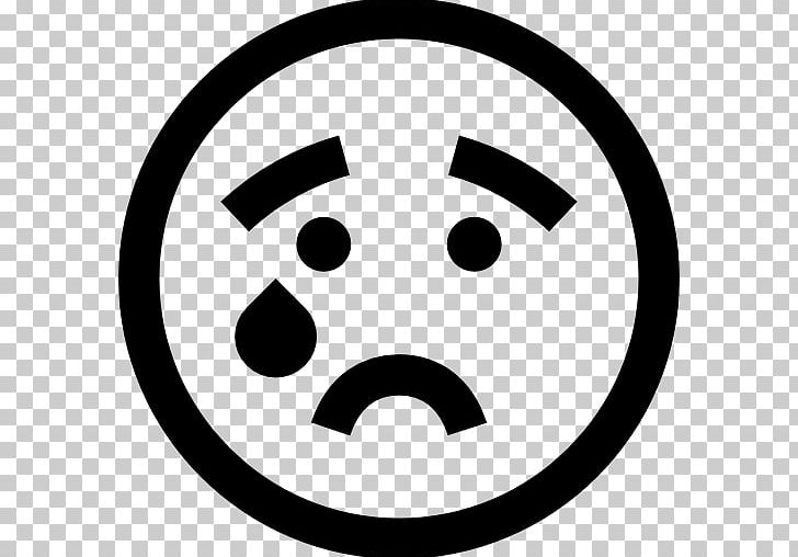 Smiley Emoticon Computer Icons Worry PNG, Clipart, Anxiety, Area, Black, Black And White, Circle Free PNG Download