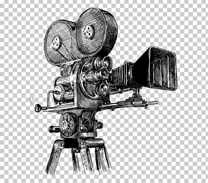 Drawing Film Photography PNG, Clipart, Black And White, Camera, Camera Accessory, Camera Operator, Cinema Free PNG Download