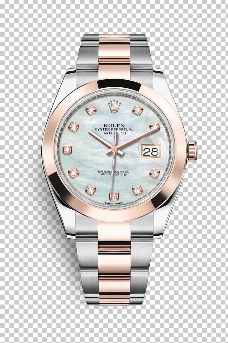Rolex Datejust Watch Rolex Oyster Gold PNG, Clipart, Automatic Watch, Bracelet, Brand, Brands, Colored Gold Free PNG Download
